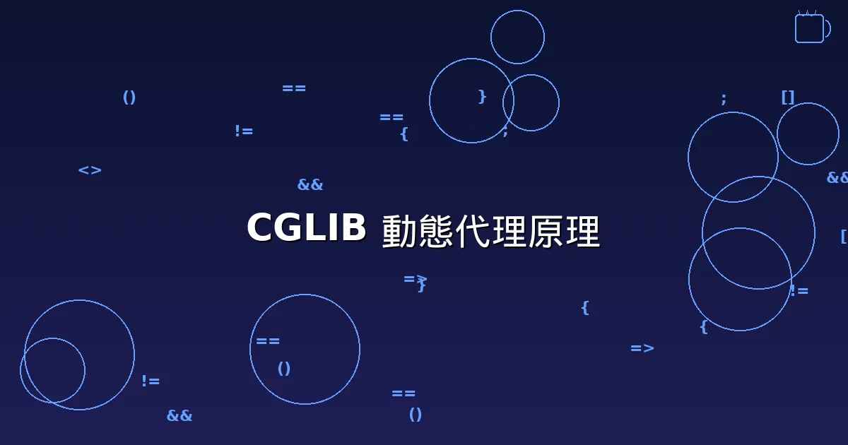 CGLIB 動態代理原理與使用